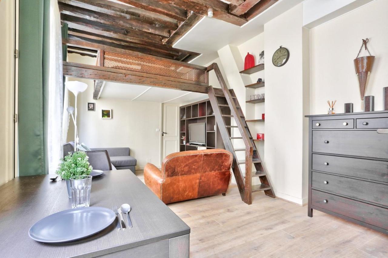 Studio Mezzanine Quartier Luxembourg Free Netflix Paris Exteriör bild